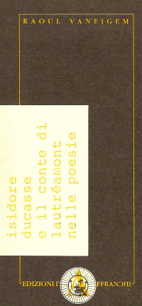 cover Isidore Ducasse e il Conte Lautreamont